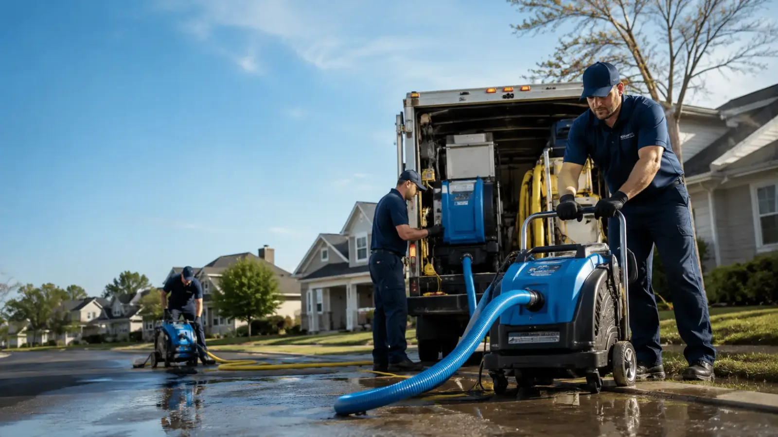 Flood Damage Cleanup in Lafitte, LA